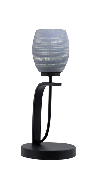 Toltec Lighting - 39-MB-4022 - One Light Table Lamp - Cavella - Matte Black