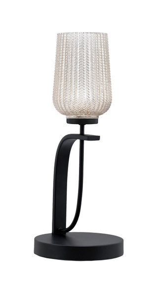 Toltec Lighting - 39-MB-4253 - One Light Table Lamp - Cavella - Matte Black