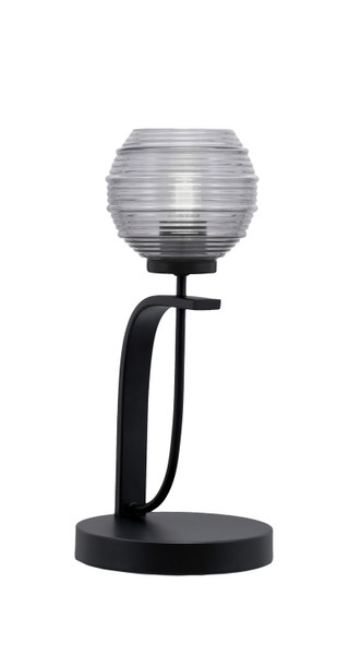 Toltec Lighting - 39-MB-5112 - One Light Table Lamp - Cavella - Matte Black