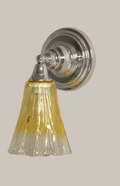 Toltec Lighting - 40-CH-724 - One Light Wall Sconce - Any - Chrome