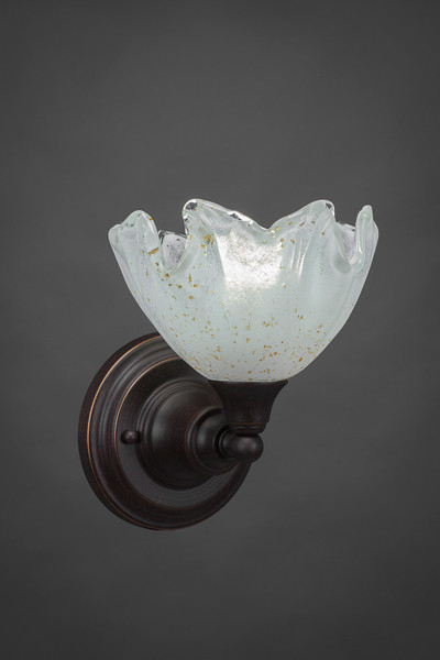 Toltec Lighting - 40-DG-755 - One Light Wall Sconce - Any - Dark Granite