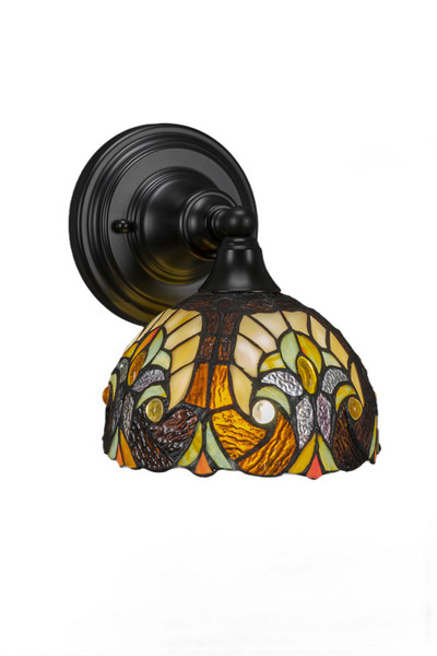 Toltec Lighting - 40-MB-9945 - One Light Wall Sconce - Any - Matte Black