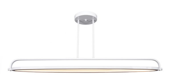 Toltec Lighting - 4148-WH - LED Billiard/Island - Elliptic - White