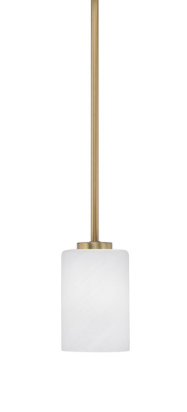 Toltec Lighting - 4501-NAB-3001 - One Light Mini Pendant - Atlas - New Age Brass