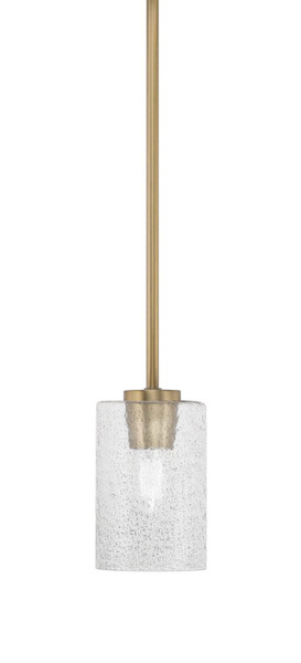 Toltec Lighting - 4501-NAB-3002 - One Light Mini Pendant - Atlas - New Age Brass