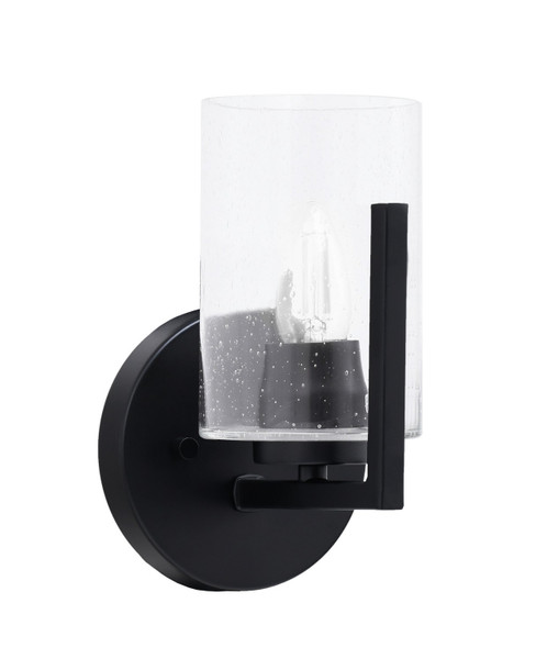 Toltec Lighting - 4511-MB-300 - One Light Wall Sconce - Atlas - Matte Black