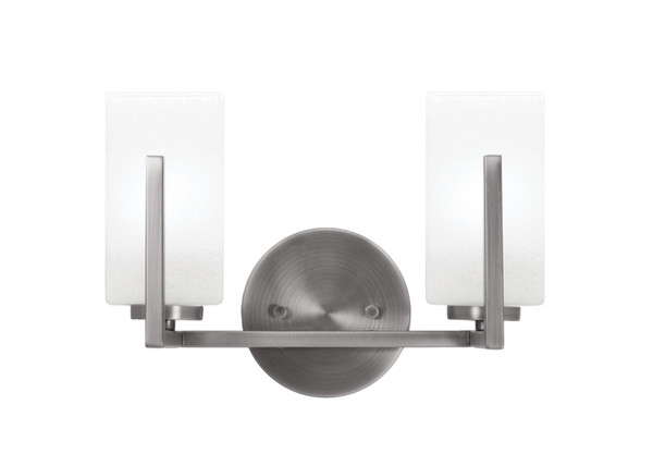 Toltec Lighting - 4512-GP-541 - Two Light Bath Bar - Atlas - Graphite