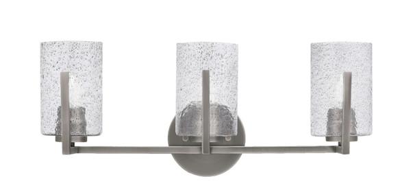 Toltec Lighting - 4513-GP-3002 - Three Light Bath Bar - Atlas - Graphite
