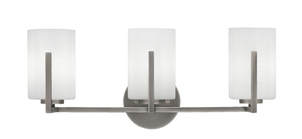 Toltec Lighting - 4513-GP-310 - Three Light Bath Bar - Atlas - Graphite