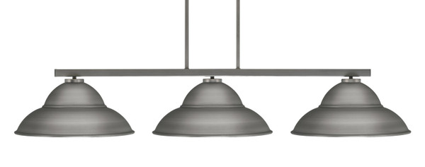 Toltec Lighting - 4523-GP-429 - Three Light Bar - Atlas - Graphite