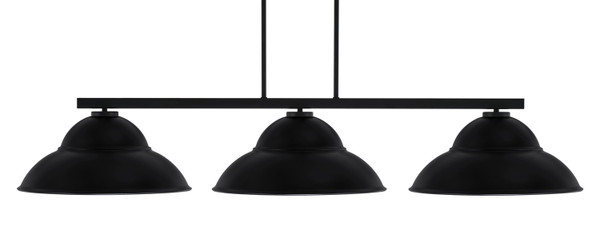 Toltec Lighting - 4523-MB-429 - Three Light Bar - Atlas - Matte Black