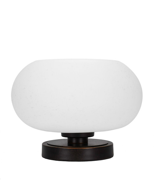 Toltec Lighting - 51-DG-214 - One Light Table Lamp - Luna - Dark Granite
