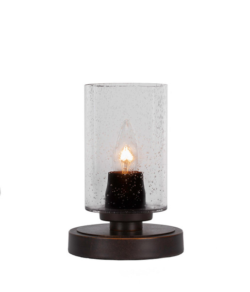 Toltec Lighting - 51-DG-300 - One Light Table Lamp - Luna - Dark Granite
