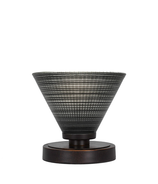 Toltec Lighting - 51-DG-4059 - One Light Table Lamp - Luna - Dark Granite