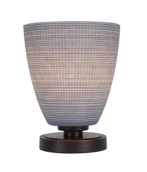 Toltec Lighting - 51-DG-4072 - One Light Table Lamp - Luna - Dark Granite