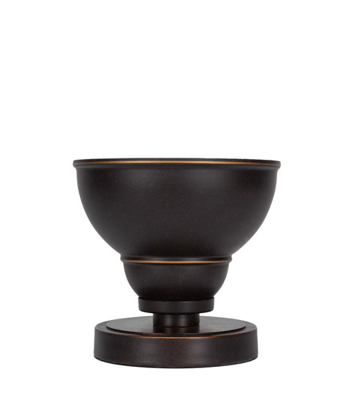 Toltec Lighting - 51-DG-427 - One Light Table Lamp - Luna - Dark Granite