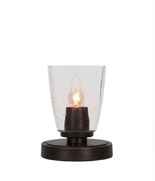 Toltec Lighting - 51-DG-461 - One Light Table Lamp - Luna - Dark Granite