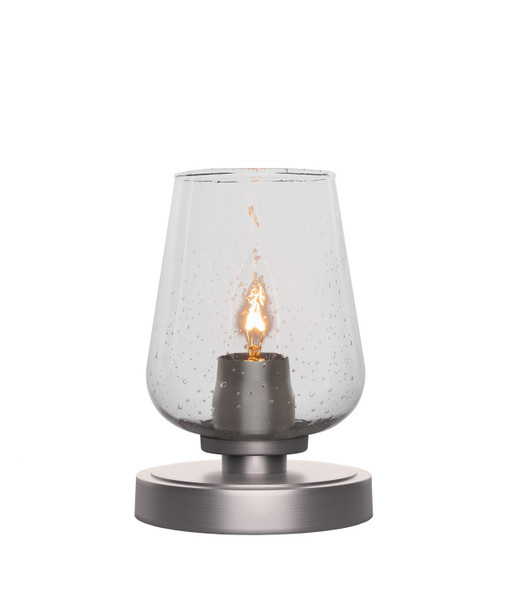 Toltec Lighting - 51-GP-210 - One Light Table Lamp - Luna - Graphite