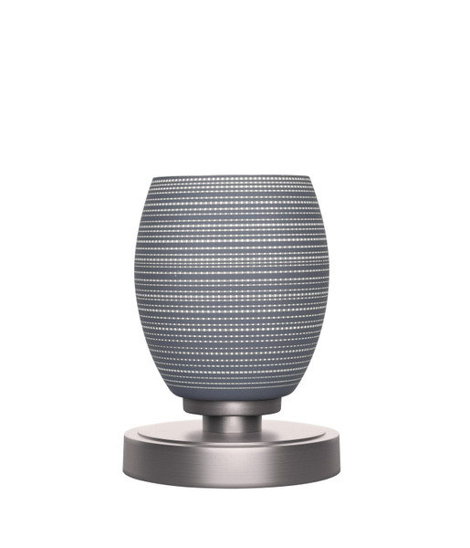Toltec Lighting - 51-GP-4022 - One Light Table Lamp - Luna - Graphite