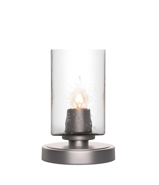Toltec Lighting - 51-GP-530 - One Light Table Lamp - Luna - Graphite
