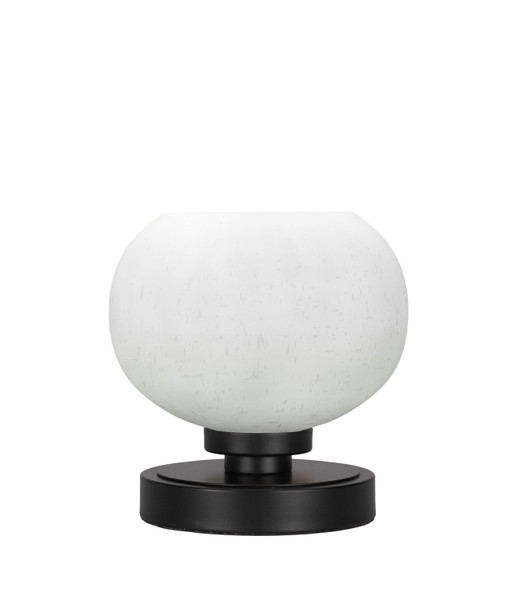 Toltec Lighting - 51-MB-212 - One Light Table Lamp - Luna - Matte Black