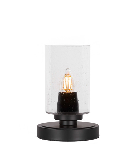 Toltec Lighting - 51-MB-300 - One Light Table Lamp - Luna - Matte Black
