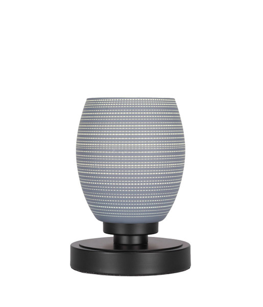 Toltec Lighting - 51-MB-4022 - One Light Table Lamp - Luna - Matte Black