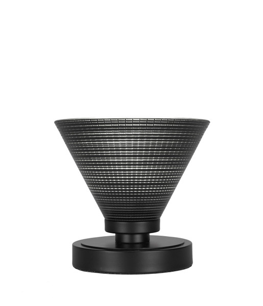 Toltec Lighting - 51-MB-4059 - One Light Table Lamp - Luna - Matte Black