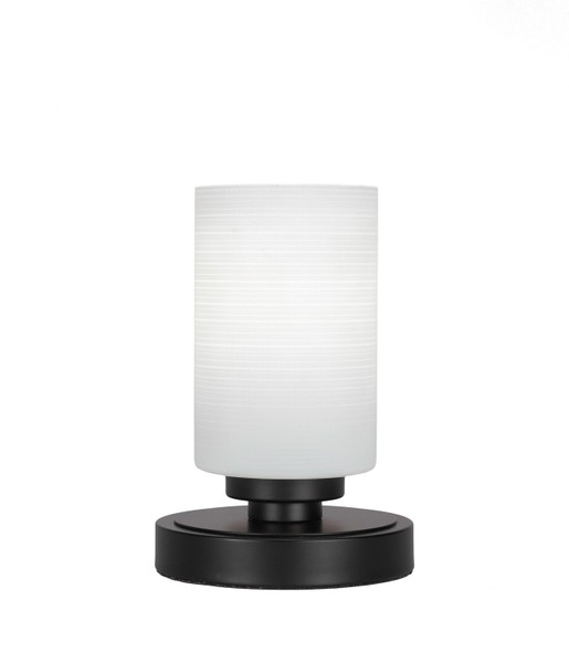 Toltec Lighting - 51-MB-4061 - One Light Table Lamp - Luna - Matte Black