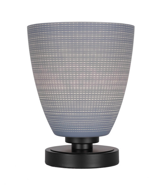 Toltec Lighting - 51-MB-4072 - One Light Table Lamp - Luna - Matte Black