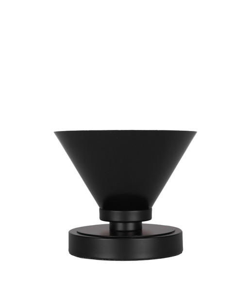 Toltec Lighting - 51-MB-421 - One Light Table Lamp - Luna - Matte Black