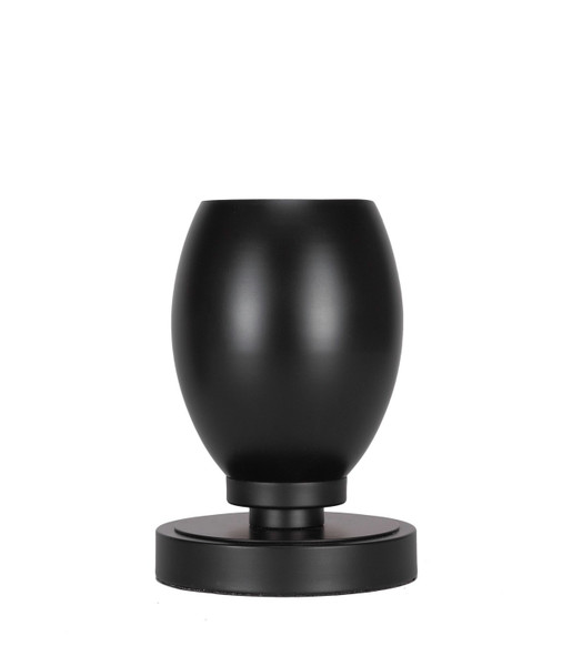 Toltec Lighting - 51-MB-426 - One Light Table Lamp - Luna - Matte Black