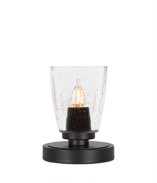 Toltec Lighting - 51-MB-461 - One Light Table Lamp - Luna - Matte Black