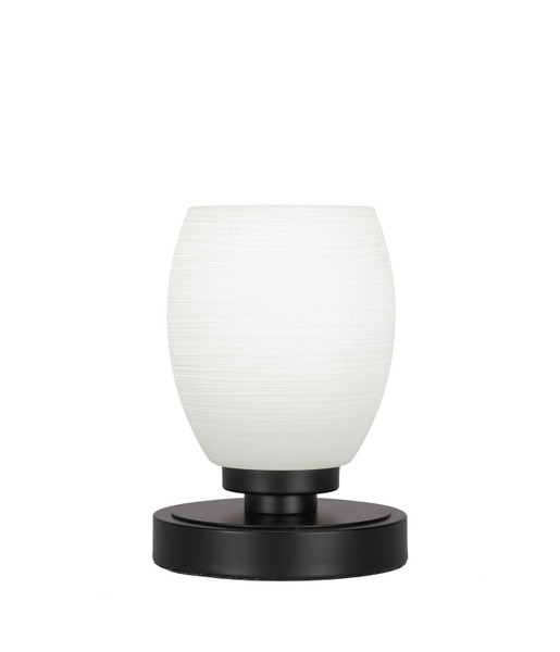 Toltec Lighting - 51-MB-615 - One Light Table Lamp - Luna - Matte Black