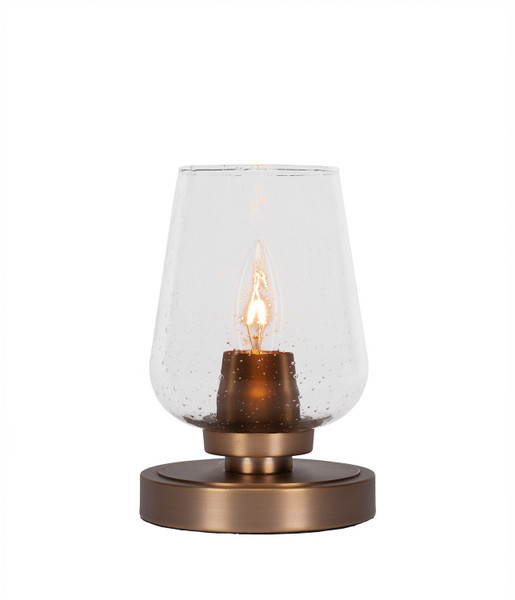 Toltec Lighting - 51-NAB-210 - One Light Table Lamp - Luna - New Age Brass