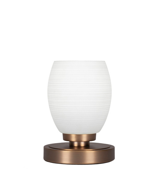 Toltec Lighting - 51-NAB-4021 - One Light Table Lamp - Luna - New Age Brass