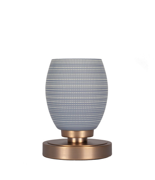 Toltec Lighting - 51-NAB-4022 - One Light Table Lamp - Luna - New Age Brass