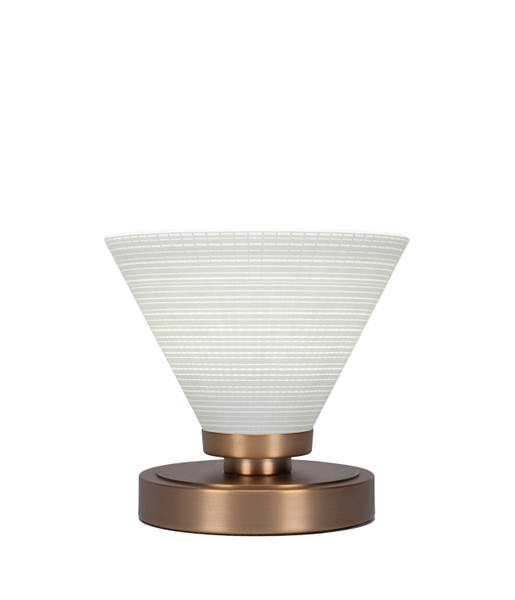 Toltec Lighting - 51-NAB-4051 - One Light Table Lamp - Luna - New Age Brass