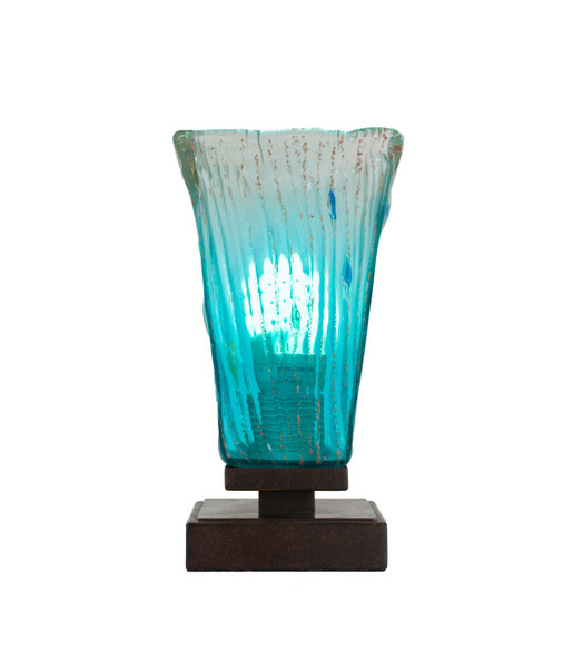 Toltec Lighting - 52-DG-635 - One Light Table Lamp - Luna - Dark Granite