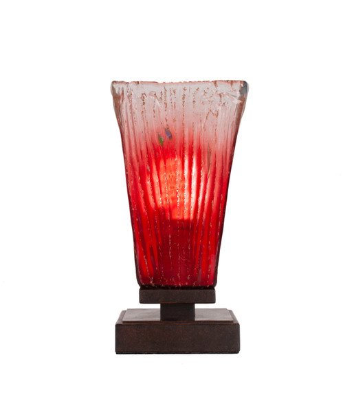 Toltec Lighting - 52-DG-636 - One Light Table Lamp - Luna - Dark Granite