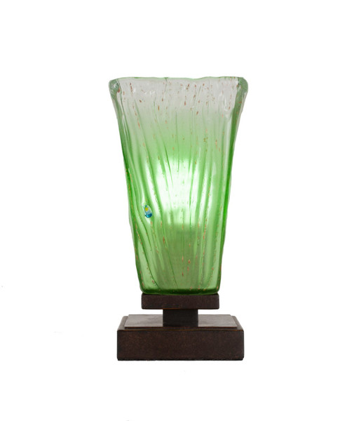Toltec Lighting - 52-DG-637 - One Light Table Lamp - Luna - Dark Granite