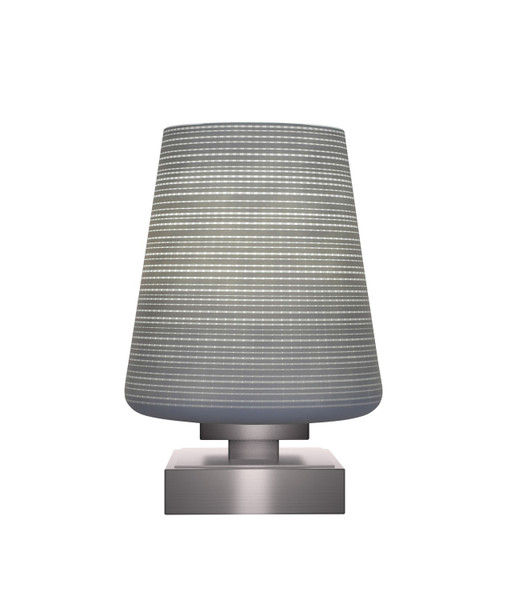 Toltec Lighting - 52-GP-4032 - One Light Table Lamp - Luna - Graphite