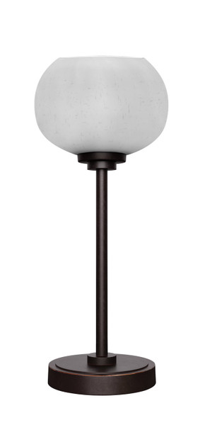 Toltec Lighting - 53-DG-212 - One Light Table Lamp - Luna - Dark Granite