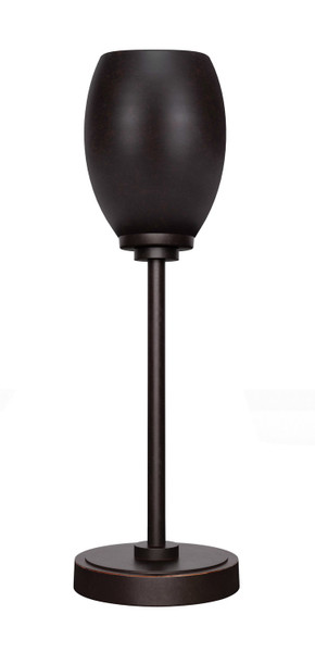 Toltec Lighting - 53-DG-426 - One Light Table Lamp - Luna - Dark Granite