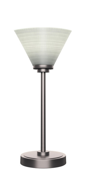 Toltec Lighting - 53-GP-4051 - One Light Table Lamp - Luna - Graphite