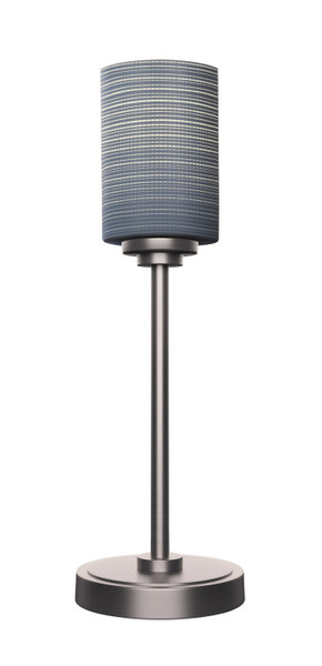 Toltec Lighting - 53-GP-4062 - One Light Table Lamp - Luna - Graphite