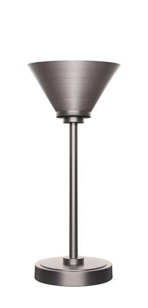 Toltec Lighting - 53-GP-421 - One Light Table Lamp - Luna - Graphite