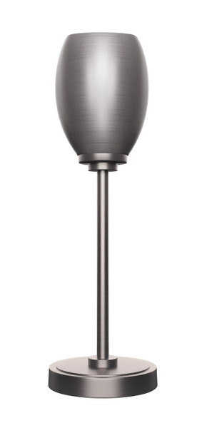 Toltec Lighting - 53-GP-426 - One Light Table Lamp - Luna - Graphite