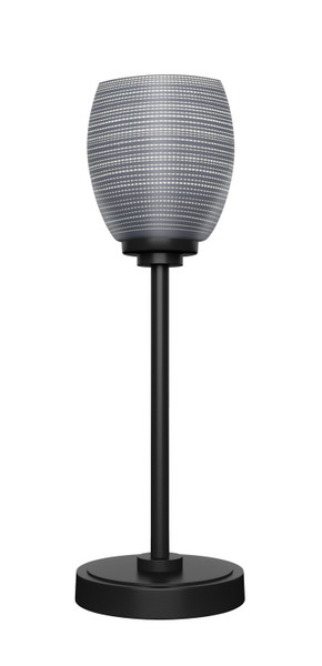 Toltec Lighting - 53-MB-4022 - One Light Table Lamp - Luna - Matte Black