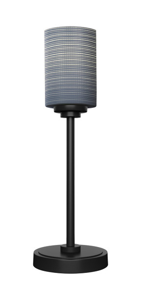 Toltec Lighting - 53-MB-4062 - One Light Table Lamp - Luna - Matte Black